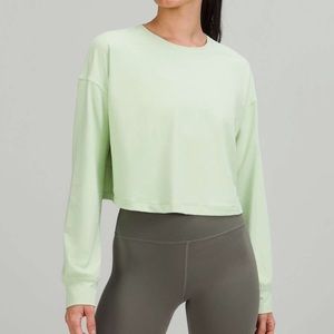 💚 LULULEMON muscle love long sleeve in Creamy Mint